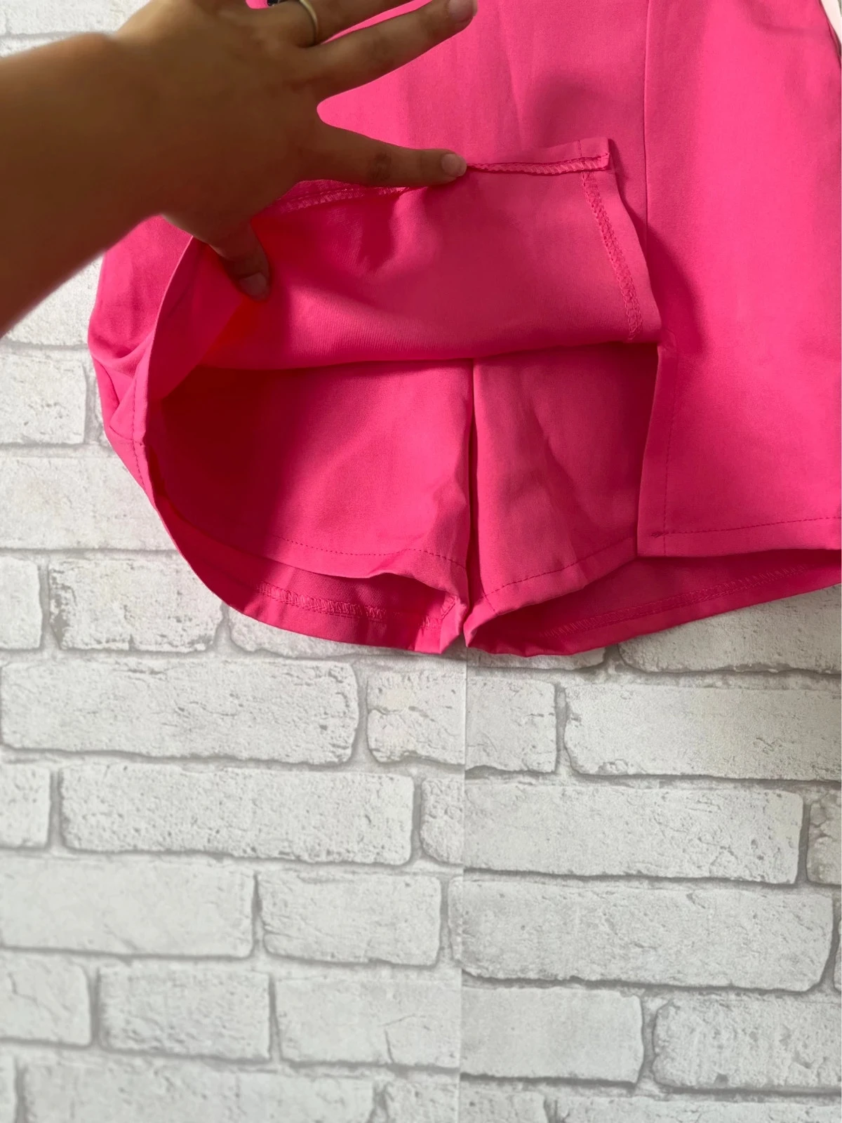 Falda corta rosa – Nueva Colección – Talla 36 – Muy buen estado – photo 2